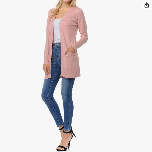 14th & Union Long Sleeve Cardigan - Picture 1 of 8